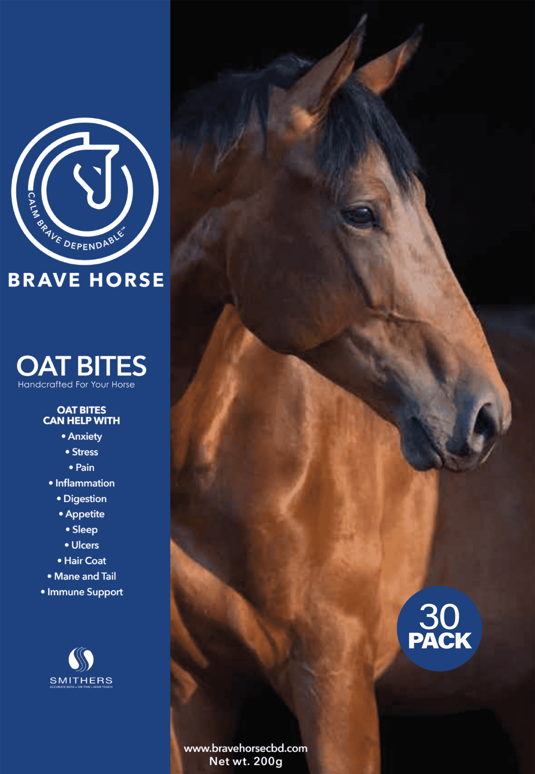 brave horse cbd oat bites trial pack